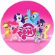 dMLP3 Vafa rotunda My little pony ponei D14.5cm